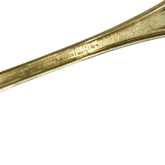 Antique Silver Cold Meat fork Greylock pattern circa 1910 by 1881 Wm Rogers - Picture 5 of 7